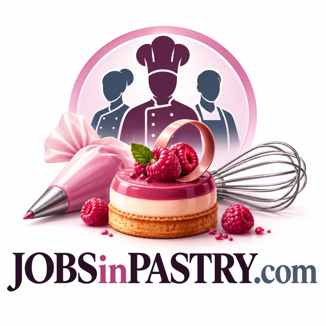 JOBSinPASTRY.com domain name artwork